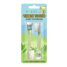 Jack N' Jill Replacement Heads for Sonic Toothbrush Tickle Tooth 2pcs Jack N' Jill Replacement Heads for Sonic Toothbrush Tickle Tooth 2pcs
