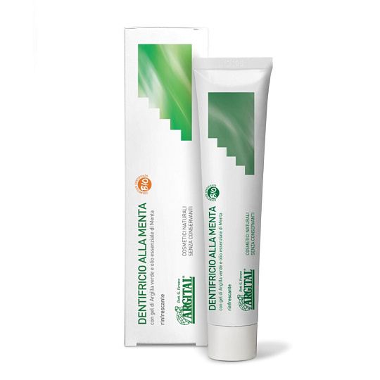 Argital Refreshing Toothpaste with Mint and Green Clay 75 ml