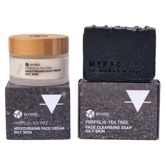 Myrro Basic Facial Care Kit for oily and problematic skin