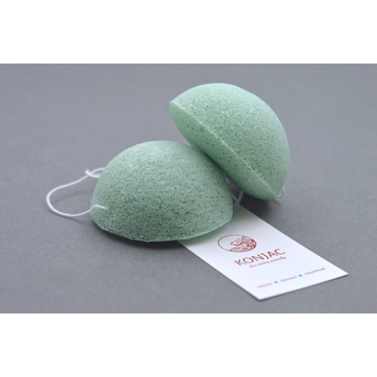 KONJAC sponge with aloe vera extract 1 pc