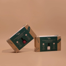Manucurist Green Flash gel set with 24W LED lamp Poppy red