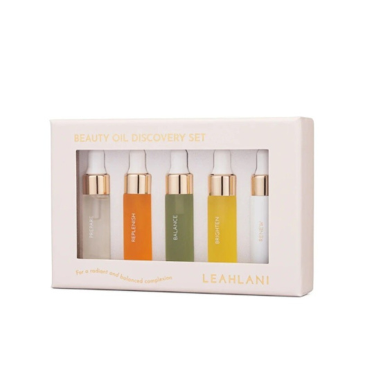 Leahlani Beauty Oil Discovery Set of Oil Serums 5 x 5 ml