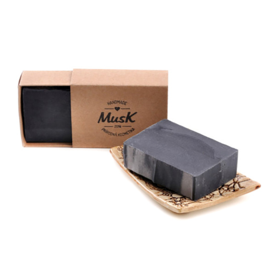 MUSK Natural soap BLACK GOLD 100 g