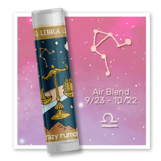 CRAZY RUMORS Lip Balm Zodiac Libra 4.4 g