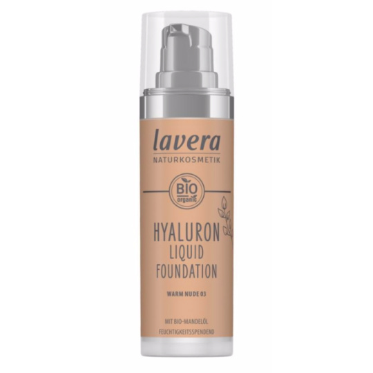 LAVERA lightweight liquid make-up with hyaluronic acid 03 Warm Nude
