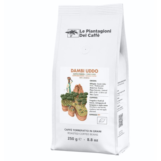 LE PIANTAGIONI DEL CAFFE Dambi Uddo 100% arabica single-origin 250 g