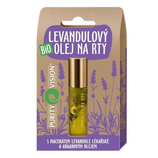 PURITY VISION Organic Lavender Lip Oil 10 ml