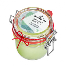 Soaphoria Organic Salt Body Scrub Pure Aloe Vera 255 ml