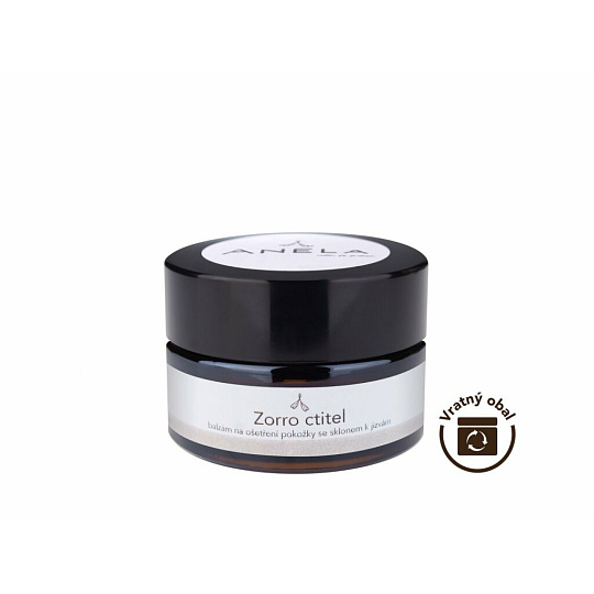 Anela Balm for Treating Skin Prone to Scarring Zorro Admirer 30 ml expiration 11/26 Anela Balm for Treating Skin Prone to Scarring Zorro Admirer 30 ml expiration 11/26