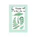 KRESKY temporary fern tattoo 1 pc