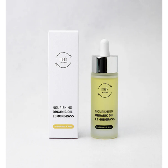 Mark Organic oil Lemongrass with apricot grape oil and vitamin E 30 ml