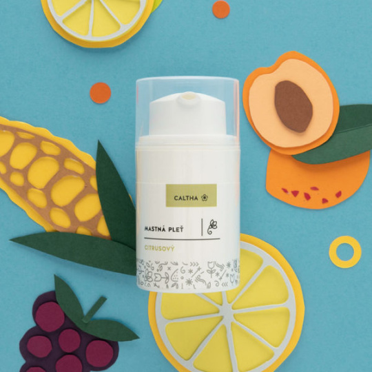 CALTHA Cream for oily skin citrus 50 ml expiry date 5/23
