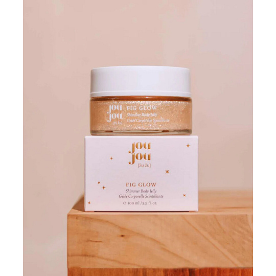 JouJou Botanicals Fig Glow shimmering body gel 100 ml expiration 6/26