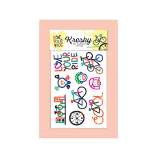 KRESKY temporary tattoo on bike 1 pc KRESKY temporary tattoo on bike 1 pc