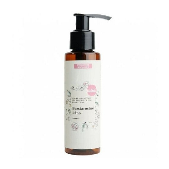 Kvitok Gentle Shower Gel with Prebiotic Complex Carefree Morning 100 ml