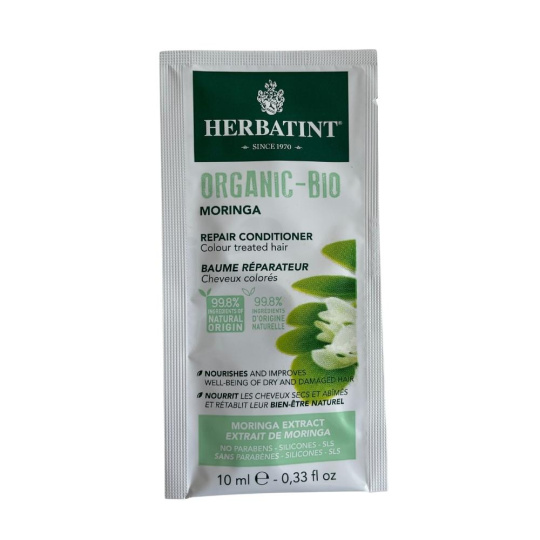 HERBATINT SAMPLE Organic conditioner for coloured hair Moringa Repair