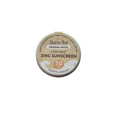 Suntribe Organic Mineral Face & Sport Mini Zinc Sunscreen SPF 50 Original White 15 g