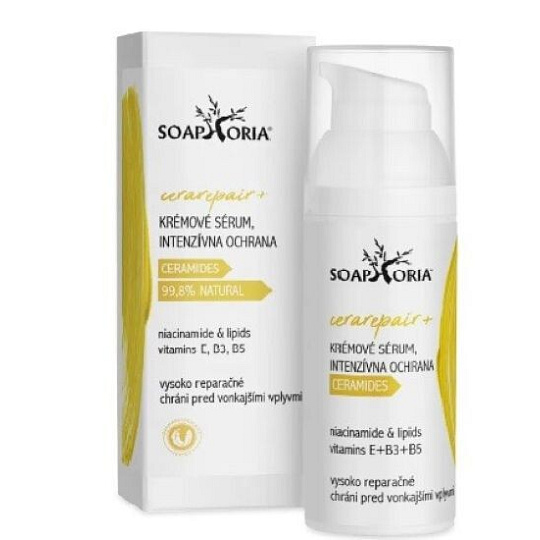 Soaphoria Cerarepair Ceramide Cream Serum for Protection Against External Factors 50 ml Soaphoria Cerarepair Ceramide Cream Serum for Protection Against External Factors 50 ml