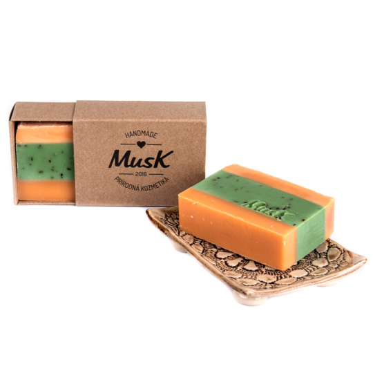 MUSK Natural Soap ORANGE FRESHNESS 100 g MUSK Natural Soap ORANGE FRESHNESS 100 g