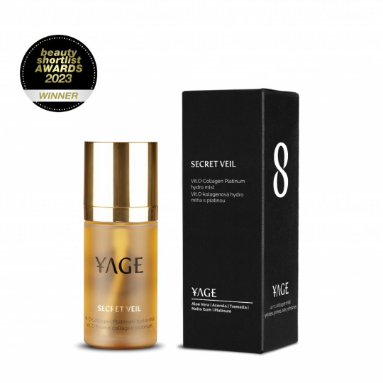 Yage No. 8 Vit. C + Collagen platinum hydromist Secret Veil 60 ml