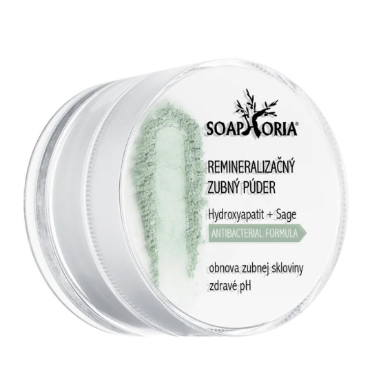 Soaphoria Remineralizing Tooth Powder with Antibacterial Ingredient 50 ml Soaphoria Remineralizing Tooth Powder with Antibacterial Ingredient 50 ml