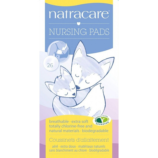 Natracare Nursing Pads for Breastfeeding Mothers 26 pcs Natracare Nursing Pads for Breastfeeding Mothers 26 pcs