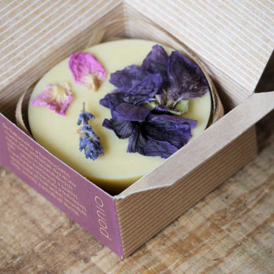 Ponio Massage Cube Double Lavender 50 g