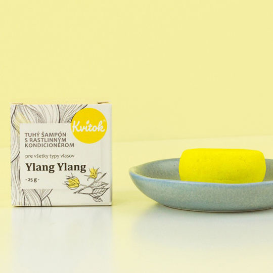 KVITOK Solid shampoo with conditioner  Ylang Ylang 25 g