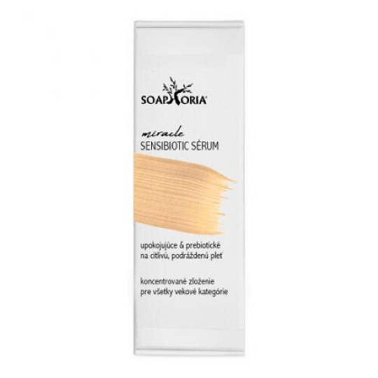 Soaphoria Miracle Sensibiotic soothing and prebiotic serum for sensitive and irritated skin 30 ml after expiration date 23.5.2026