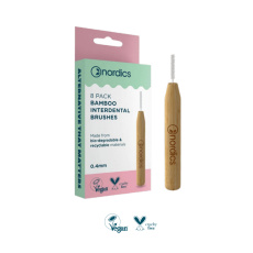NORDICS Bamboo interdental brushes size 0,45 mm 8 pcs