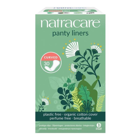 NATRACARE panty liners shaped 30 pcs