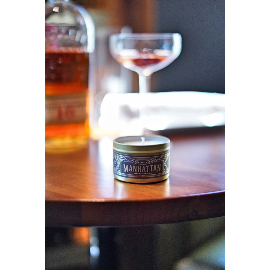 REWINED Manhattan cocktail candle