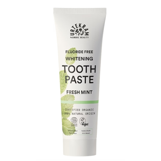 Urtekram Toothpaste Mint Whitening BIO 75 ml Urtekram Toothpaste Mint Whitening BIO 75 ml