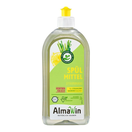 AlmaWin Dish Soap with Lemongrass 500 ml