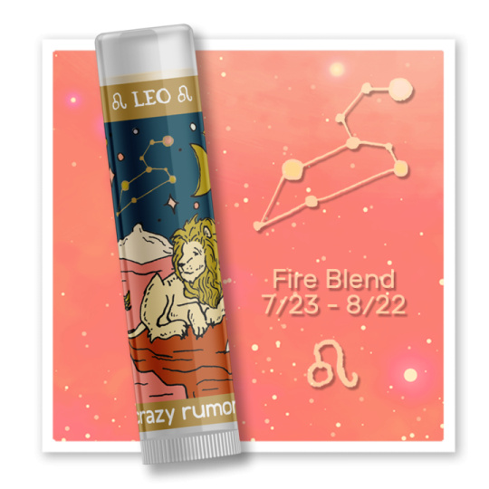 CRAZY RUMORS Lip Balm Zodiac Leo 4.4 g