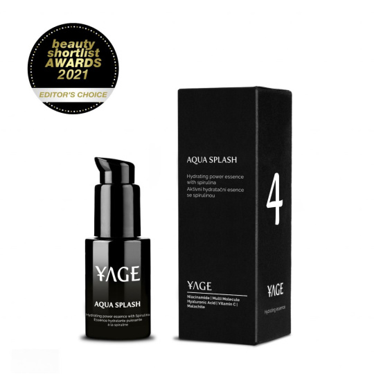 Yage No.4 Multi molecular HA hydrating essence with spirulina Aqua Splash 30 ml