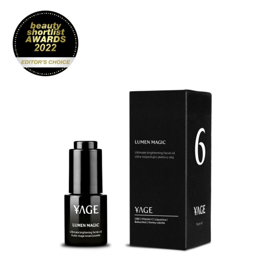 Yage No. 6 Ultra Brightening Oil Serum with CBD Lumen Magic 15 ml