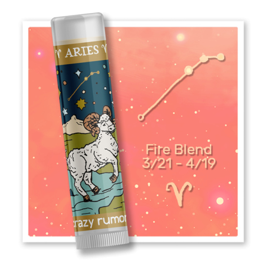 CRAZY RUMORS Lip Balm Zodiac Aries ♈️ 4,4 g