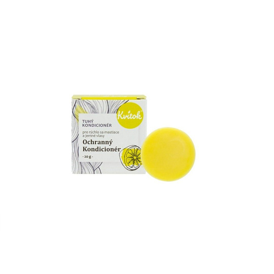 Kvitok Solid Conditioner Protective for Quickly Greasy Hair 20 g after expiration date 2/26