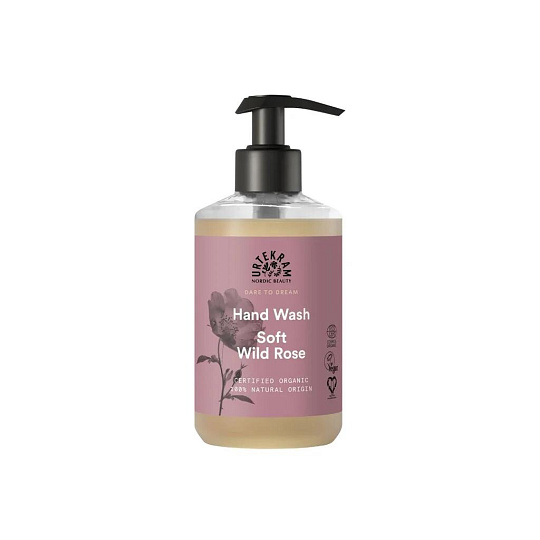 Urtekram Liquid Hand Soap Wild Rose 300 ml