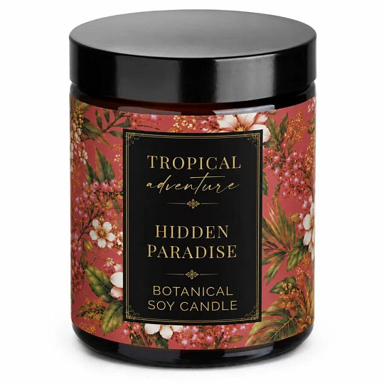 Soaphoria Botanical Soy Candle Hidden Paradise 210 ml