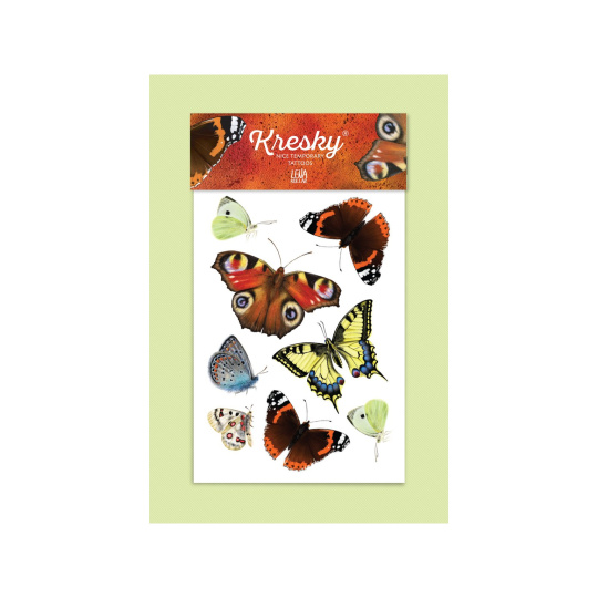 KRESKY temporary tattoo butterflies 1 piece