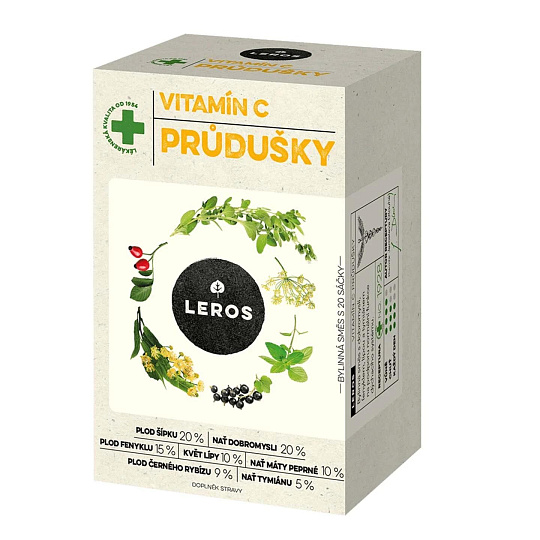 Leros Vitamin C bronchi 20 sachets Leros Vitamin C bronchi 20 sachets