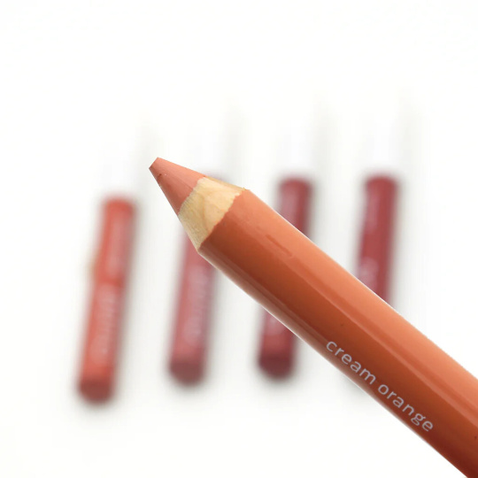 Ponio Natural lipstick in pencil Cream Orange 1 pcs