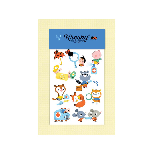 KRESKY temporary tattoos 1 piece