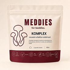 Yage Meddies complex extract of functional mushrooms Brain - vitality - resilience 60 pcs Yage Meddies complex extract of functional mushrooms Brain - vitality - resilience 60 pcs