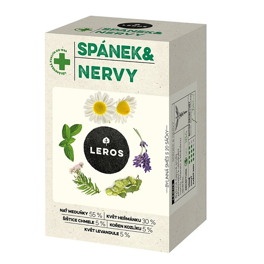 Leros Sleep & Nerves 20 sachets Leros Sleep & Nerves 20 sachets
