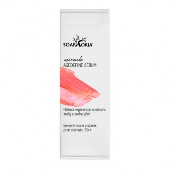 Soaphoria Miracle Agedefine Renewing and Plumping Serum for mature skin