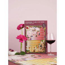Water and Wines Periodic Table of Wine Puzzle 1000 pieces