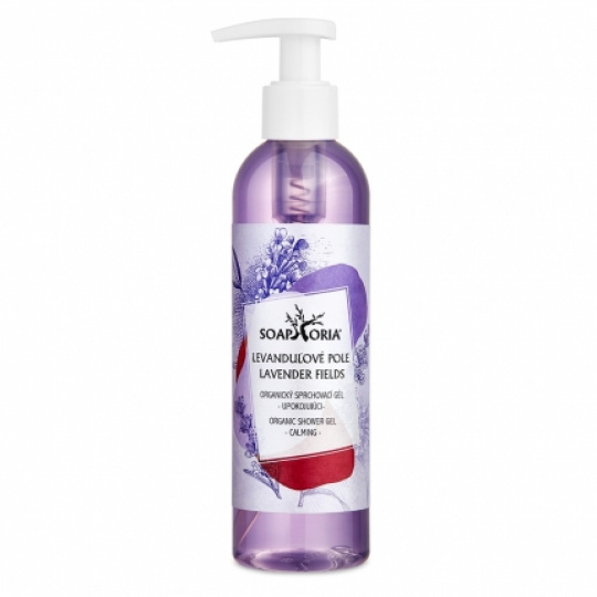 SOAPHORIA Organic shower gel Lavender field 250 ml